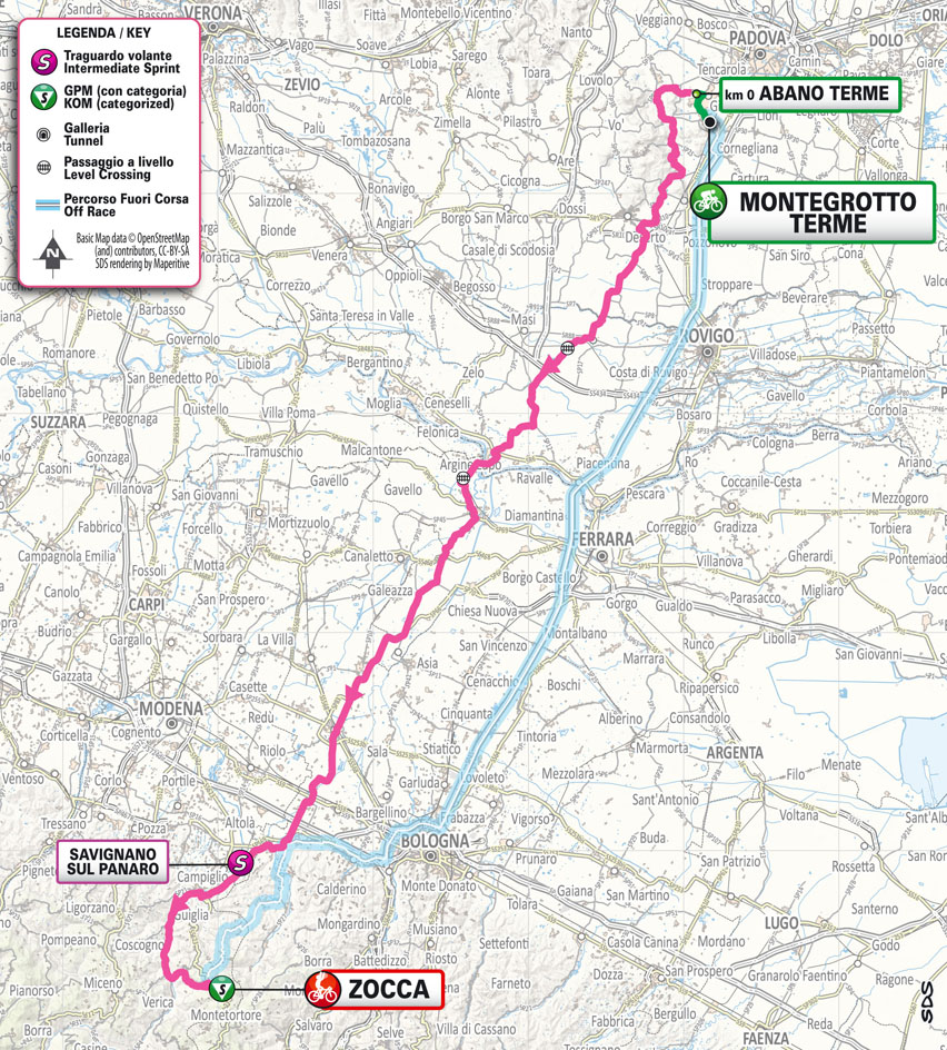 Altimetria/Profile Stage 7 Giro Next Gen 2024