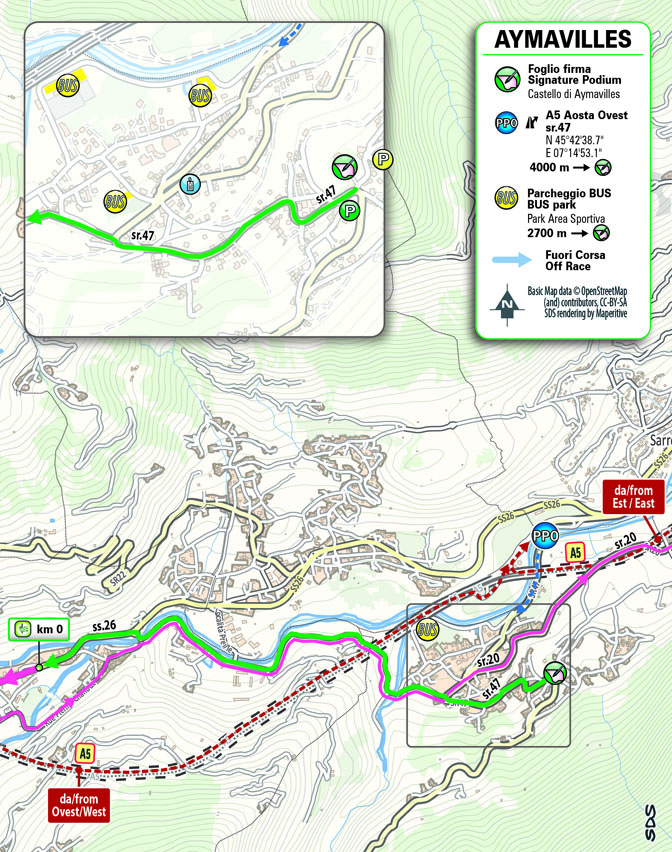 Partenza/Start Stage 2 Giro Next Gen 2024