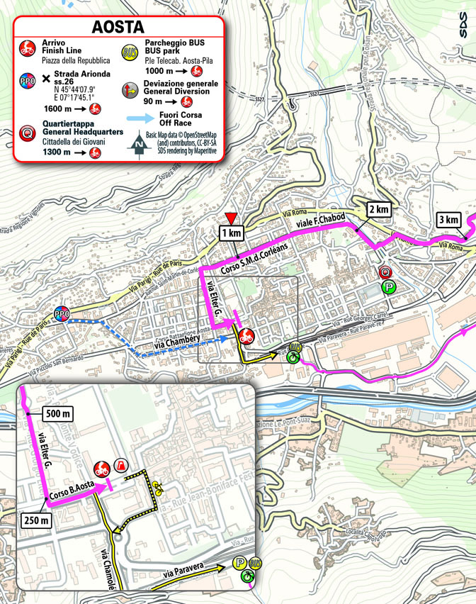 Arrivo/Finish Stage 1 Giro Next Gen 2024