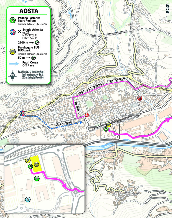 Partenza/Start Stage 1 Giro Next Gen 2024